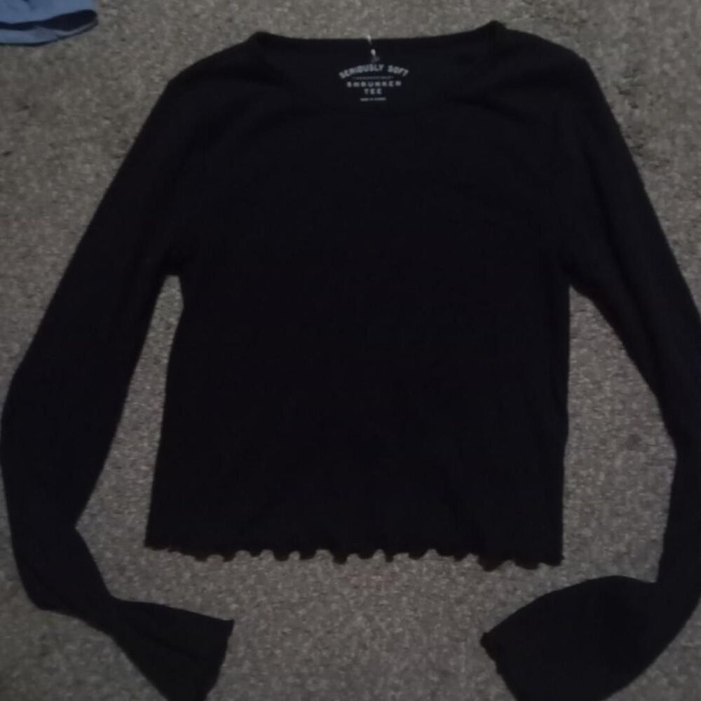 Aeropostale Women's Black Shirt